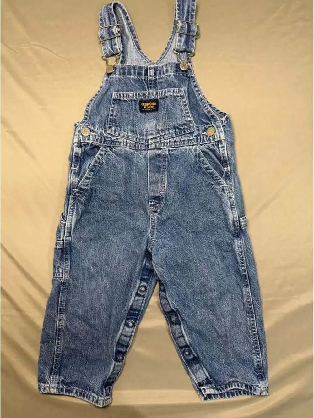 OshKosh B'gosh Denim Overalls Size 3T